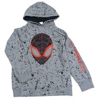 Sivá mikina so Spidermanem a kapucňou zn. Primark