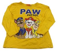 Žlté tričko s Paw Patrol zn. Nickelodeon