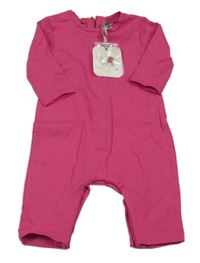 Nové - Fuchsiový overal 
