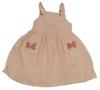 Svetloružové šaty s Minnie George