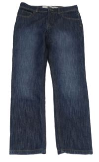 Tmavomodré straght fit rifle Denim Co.