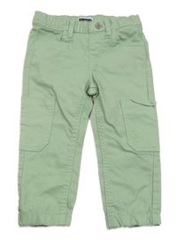 Světlekhaki plátenné nohavice Lily & Dan