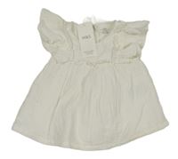 Nové - Biela mušelínová šatová tunika M&S