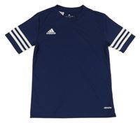 Tmavomodré sportovní tričko Adidas