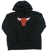 Černá mikina NBA s kapucí 