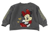 Šedá mikina s Minnie George