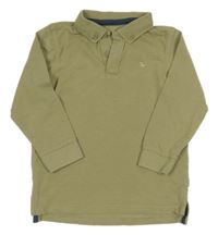 Béžové polo triko s dinosaurem George 