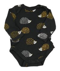 Tmavosivé body s ježečkami C&A