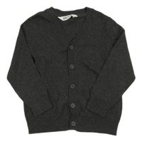 Tmavosivý prepínaci sveter H&M