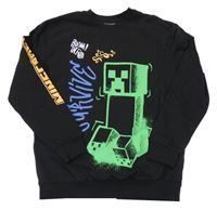 Černá mikina Minecraft 