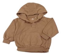 Béžová oversize mikina s kapucňou M&S