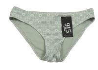 Nové - světlekhaki vzorované plavkové kalhotky se sluníčky New Look