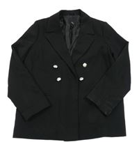 Čierne sako s gombíky RIVER ISLAND