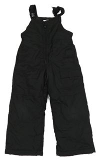 Černé šusťákové zimní oteplovačky OshKosh