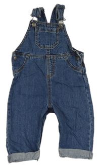 Modré riflové laclové kalhoty M&S