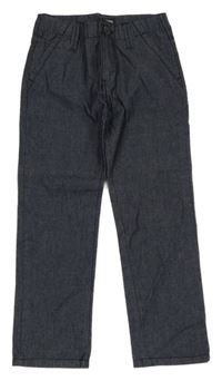 Tmavomodré melírované chino nohavice OshKosh