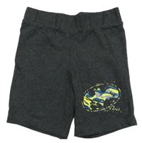 Tmavosivé melírované kraťasy s Batmanem Next