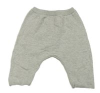 Sivé melírované pletené tepláky Mamas&Papas