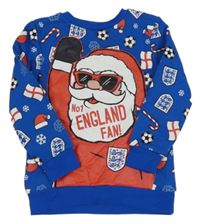 Modrá mikina so Santou George