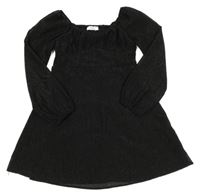 Černé třpytivé šaty Primark