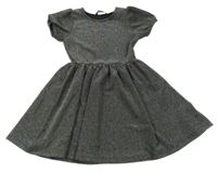 Čierno-farebné trblietavé slávnostné šaty George