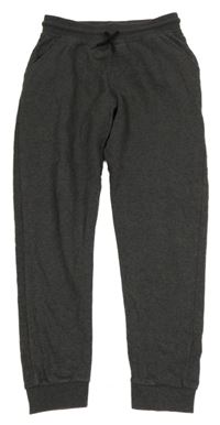 Tmavosivé melírované tepláky George