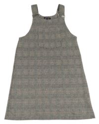 Sivo-čierno-červené kockované šaty Blue Seven