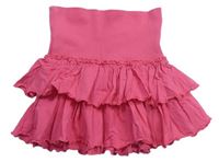 Ružová vrstvená sukňa H&M
