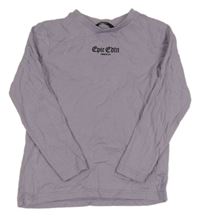 Lila tričko s nápismi George