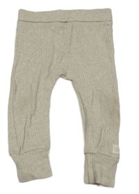 Svetlobéžové rebrované ľahké tepláky George