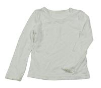 Bílé perforované spodní triko Primark