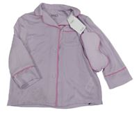 Nové - 2 set - lila lehký pyžamový kabátek + maska na oči M&S