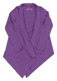 Fialový lehký cardigan