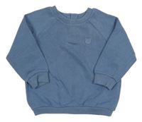 Šedomodrá mikina s medvedíkom Matalan