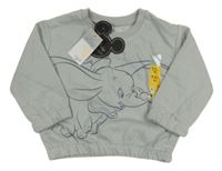 Nové - Svetlosivá mikina s Dumbem Primark