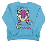 Svetlomodrá mikina so Sonicem George