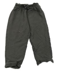 Antracitové tepláky Zara