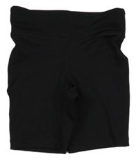 Čierne športové elastické kraťasy Tchibo