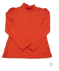 Nové - Červené triko se stojáčkem Dunnes