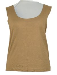 Dámský hnědý crop top Olsen 