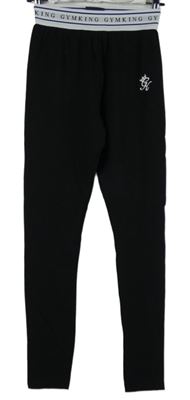 Dámské černé legíny Gym King 