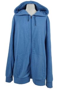 Pánská modrá propínací mikina s kapucí Up2Fashion vel. 58