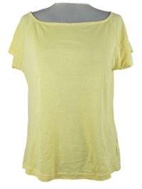 Dámské žluté tričko M&S