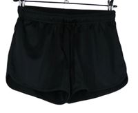 Dámske čierne športové kraťasy H&M