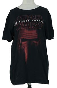 Pánske čierne tričko s potiskem Star Wars