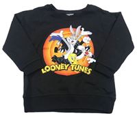 Čierna mikina s Looney Tunes