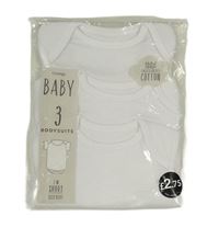 3x Bílé body George