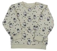 Smotanová mikina s Hello Kitty C&A
