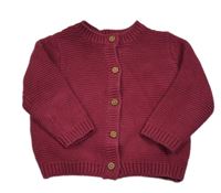 Vínový prepínaci sveter M&S