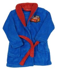 Modro-červený chlupatý župan s MyQueneem Disney